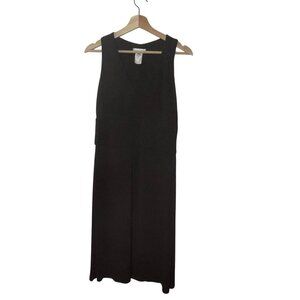 Celine Womens Brown Sleeveless V-Neck Mini Dress Size 44